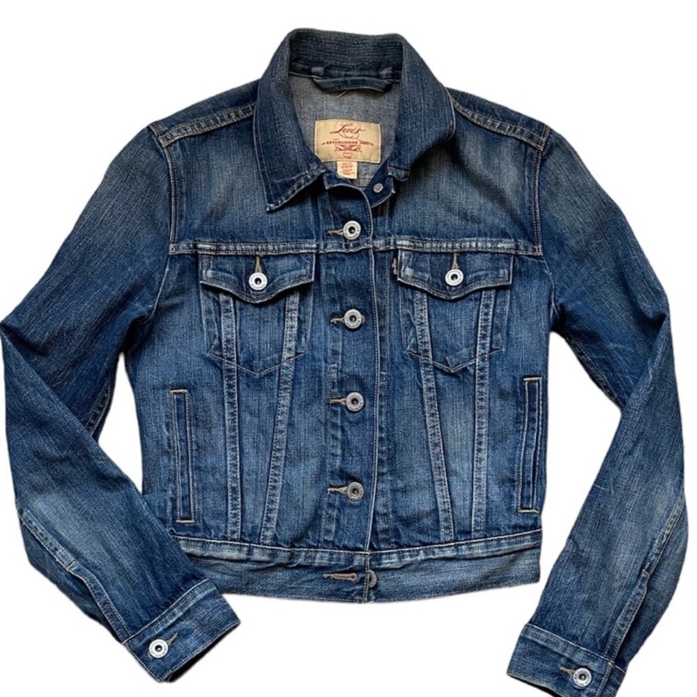 Levi’s Red Label Woman’s‎ Trucker Jacket circa 2007/8, 100% Cotton, Size Small